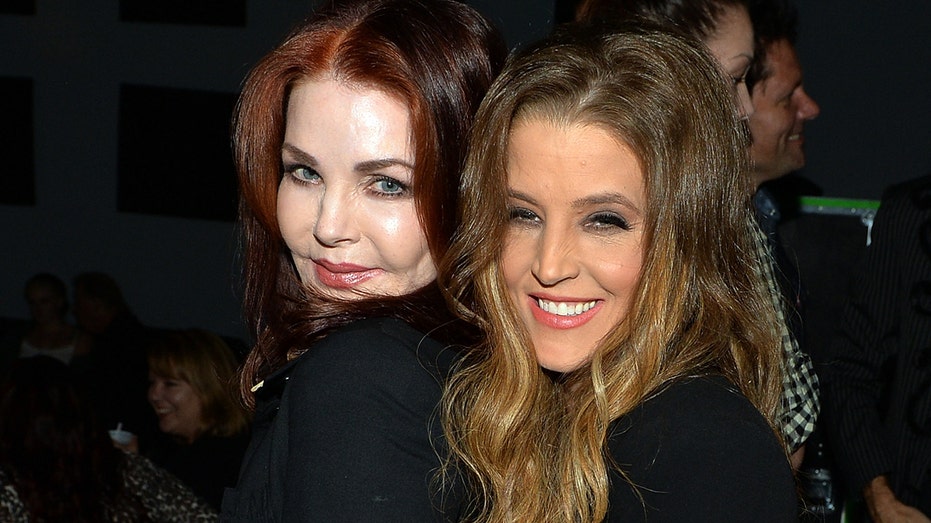 Priscilla Presley and Lisa Marie Presley