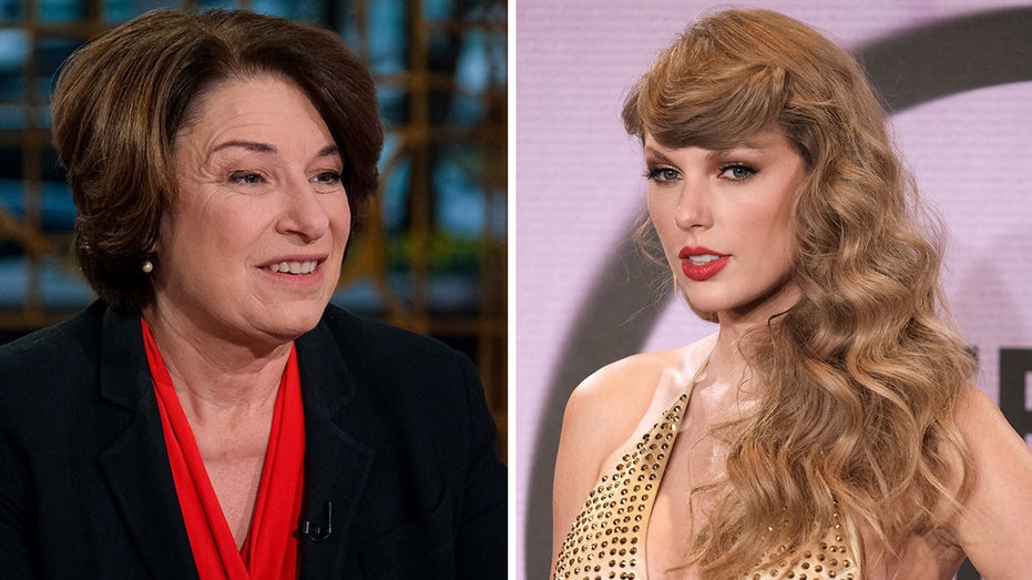 Taylor Swift and Amy Klobuchar