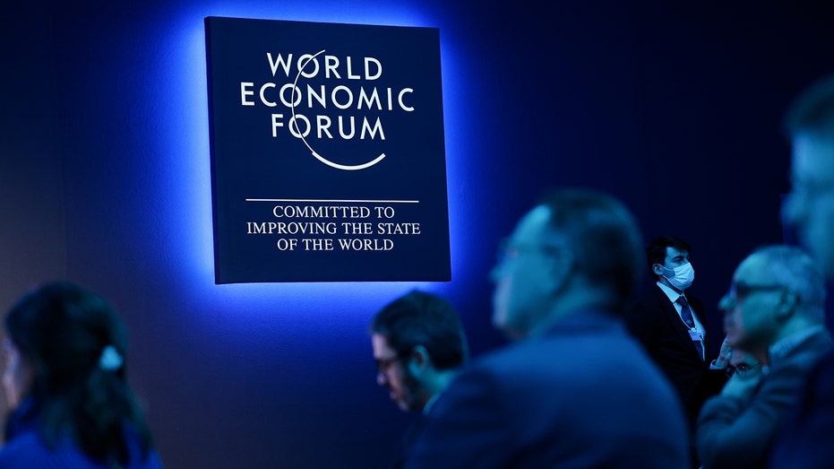 publiek van het World Economic Forum