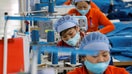 Women work at Hung Viet garment export factory in Hung Yen province, Vietnam December 30, 2020. - Fox Business News