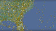 FAA ground stop for Chinese spy balloon shootdown results in massive flight radar gap off South Carolina coast