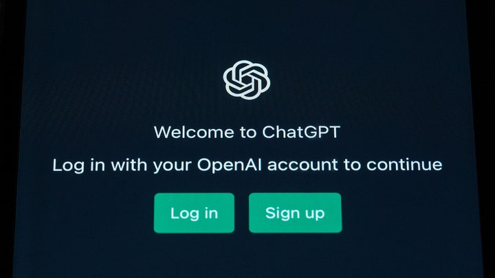 The Welcome to ChatGPT lettering of the U.S. company OpenAI seen on a computer screen. (Silas Stein/picture alliance via Getty Images / Getty Images)