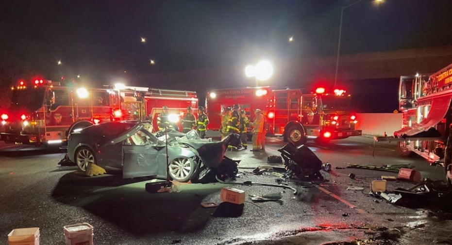 Tesla crash