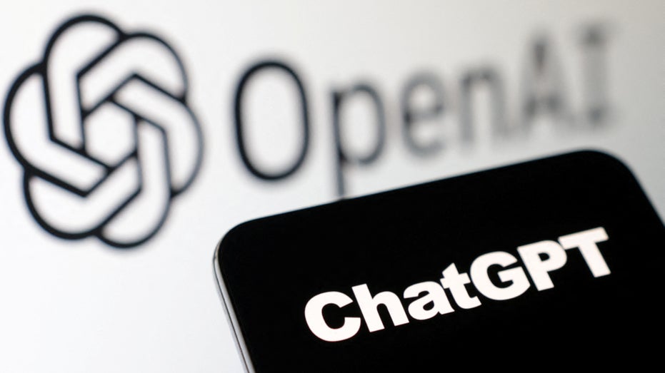 Illustration shows OpenAI and ChatGPT logos