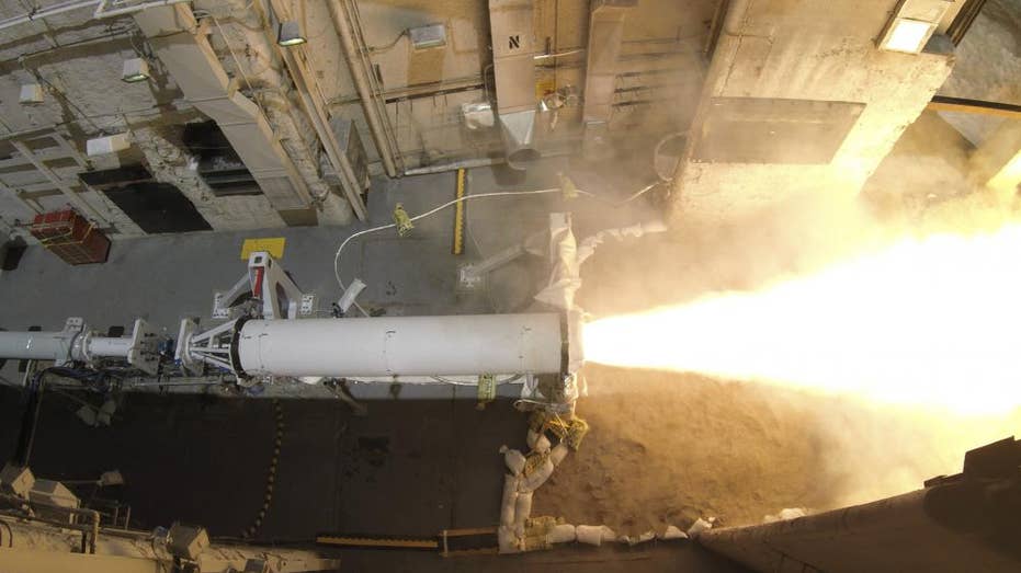 Navy Tests Rocket Motor for Hypersonic Strike Missile