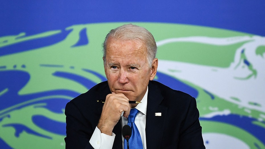 President Biden at climate change conference