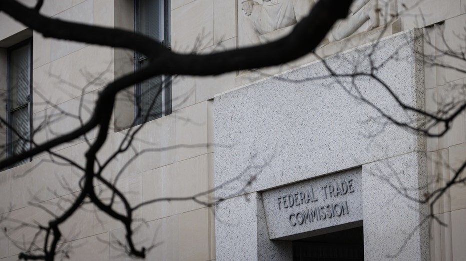 Signage outside the Federal Trade Commission 