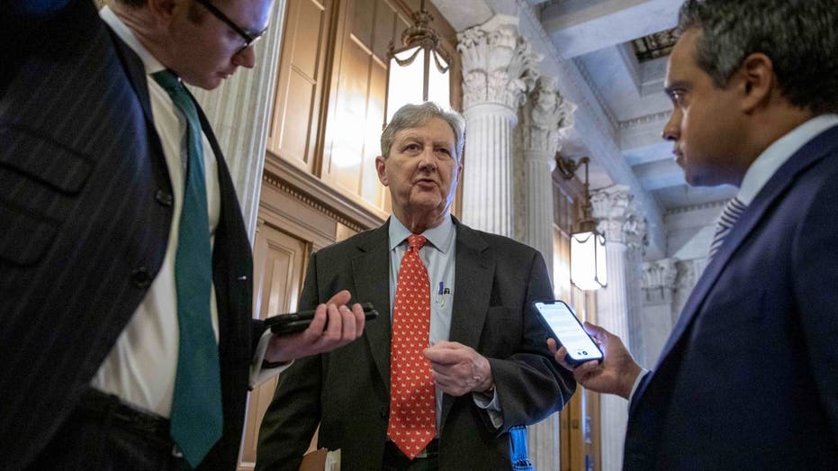 Sen. John Kennedy speaks