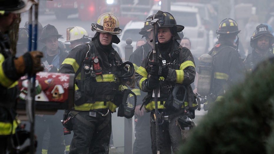 FDNY firefighters battle four-alarm blaze