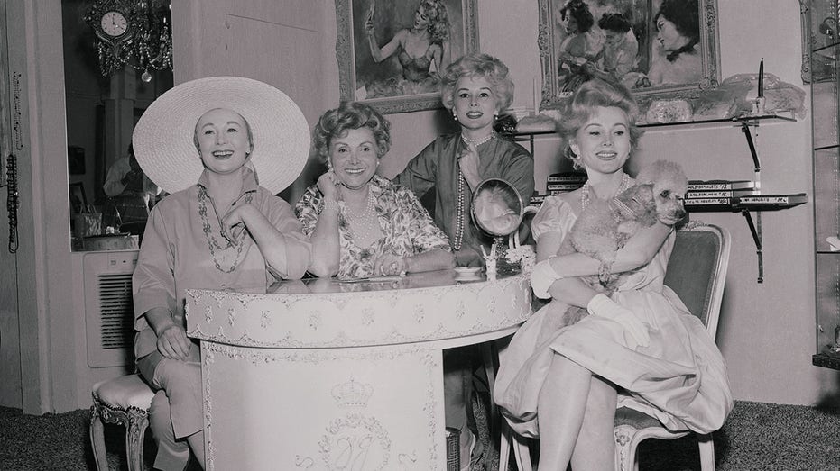 Zsa Zsa Gabor with her sisters