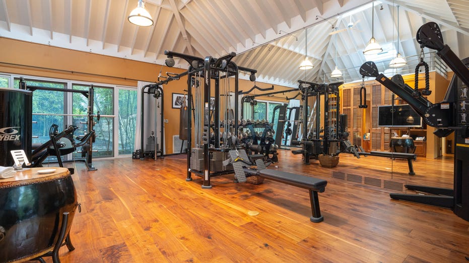 Jennifer Lopez's Bel Air home includes gym