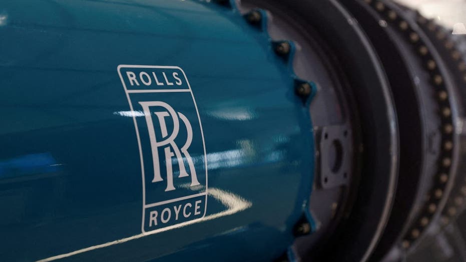 Rolls Royce Logo seen on engine model