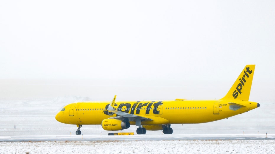 A Spirit Airlines airplane