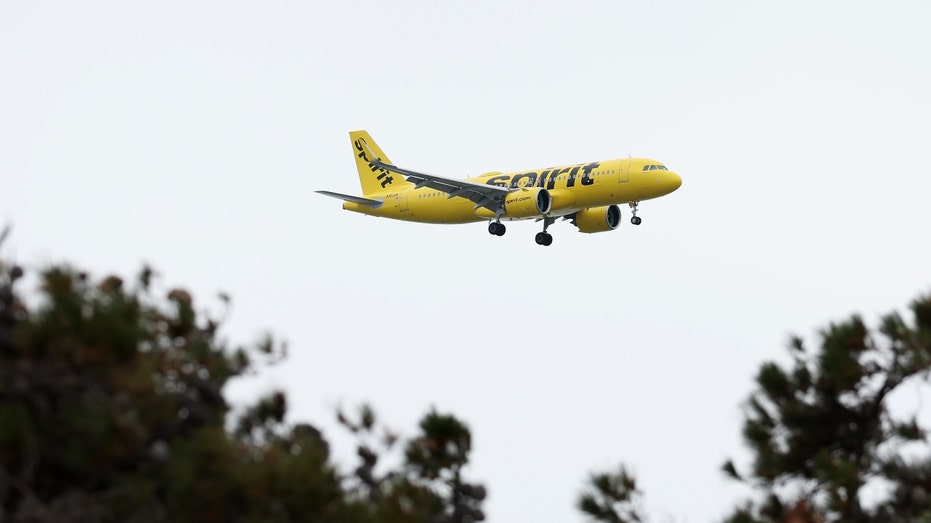 A Spirit Airlines plane