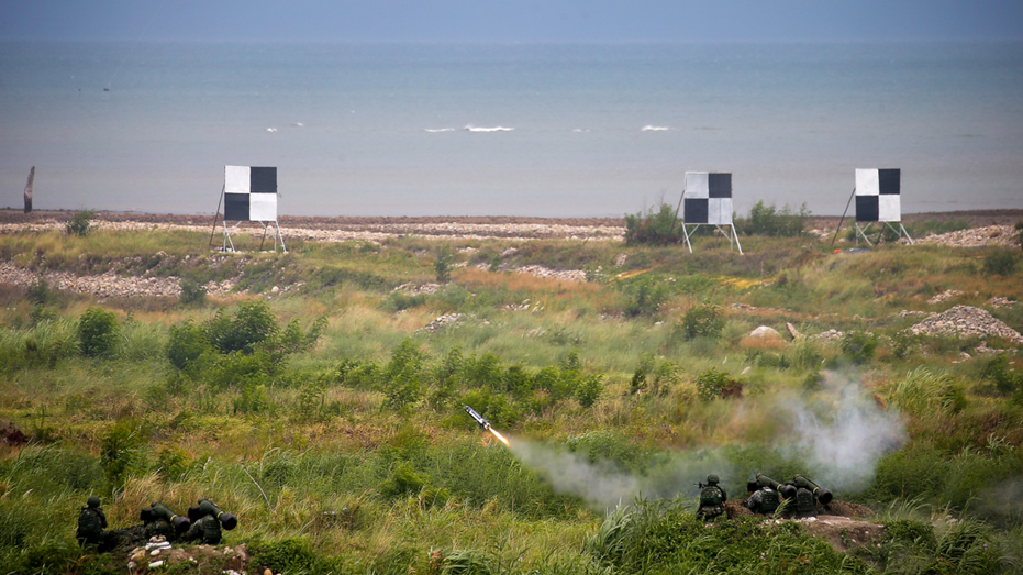 Anti-tank missile system tested in Taiwan