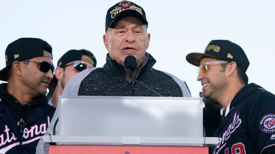 Ted Lerner at the Nats parade