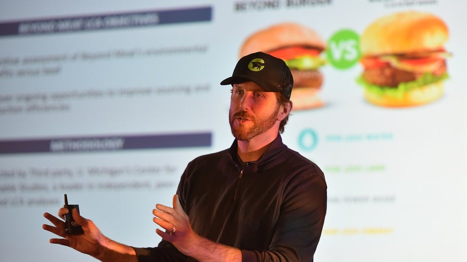 Beyond Meat CEO Ethan Brown speaking