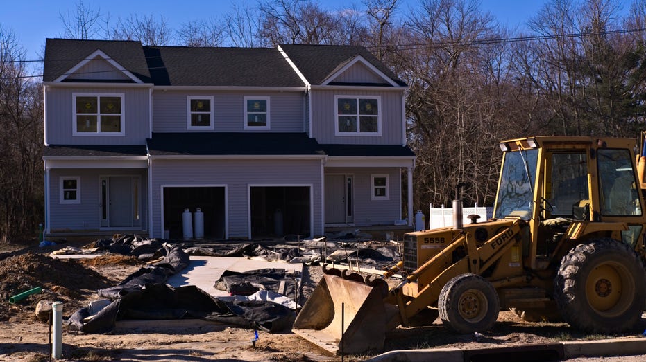 Single family home under construction