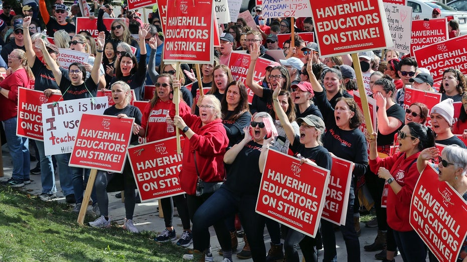 teachers strike in MA