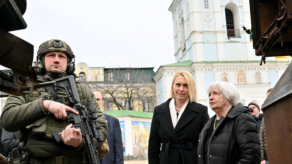 Janet Yellen Ukraine visit