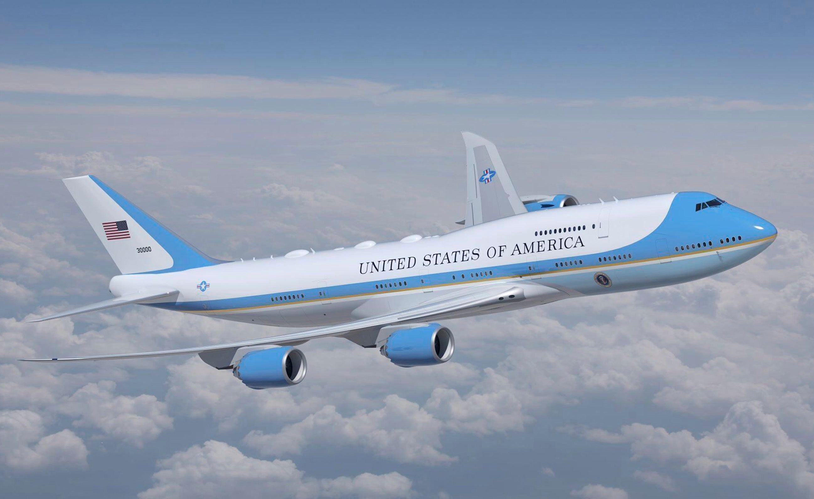 Biden sticks with Kennedy era color scheme for next Air Force One