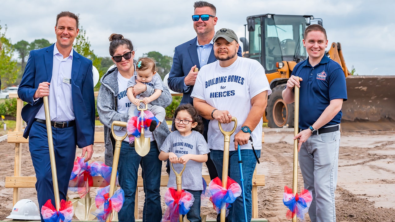 Built to honor program gifts army veteran family new mortgage free