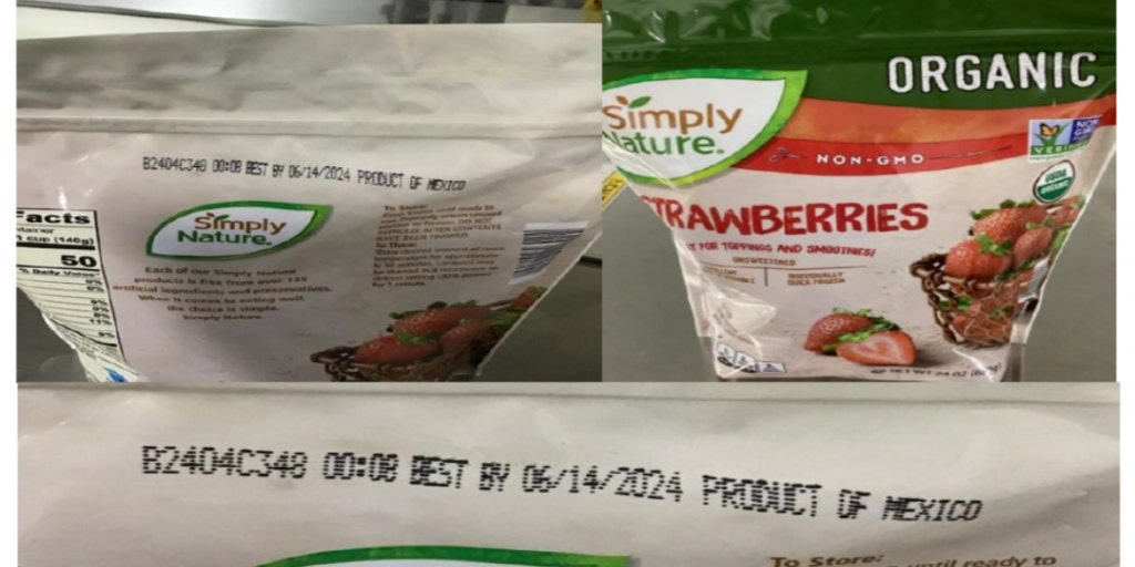 Frozen fruit recalled over risk of Hepatitis A contamination