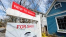 A &quot;For Sale&quot; sign outside of a home in Atlanta, Georgia, US, on Friday, Feb. 17, 2023. The National Association of Realtors is scheduled to release existing homes sales figures on February 21. Photographer: Dustin Chambers/Bloomberg via Getty Images