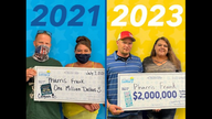North Carolina man wins $2M lottery after winning $1M two years ago