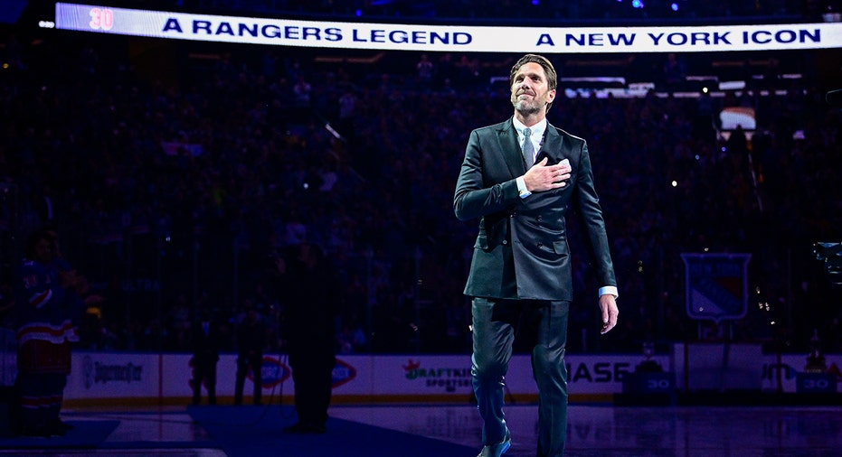 Henrik Lundqvist at Madison Square Garden