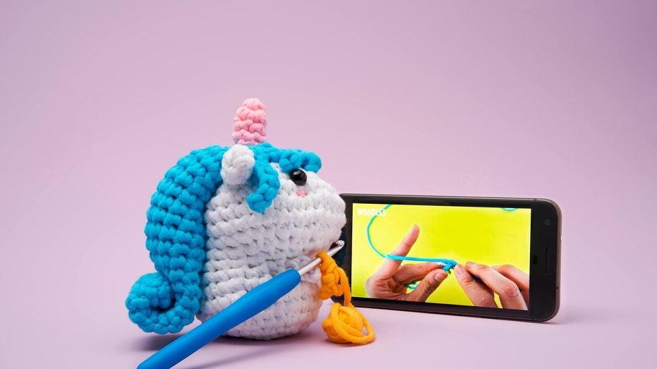 crochet plushie unicorn iphone cute