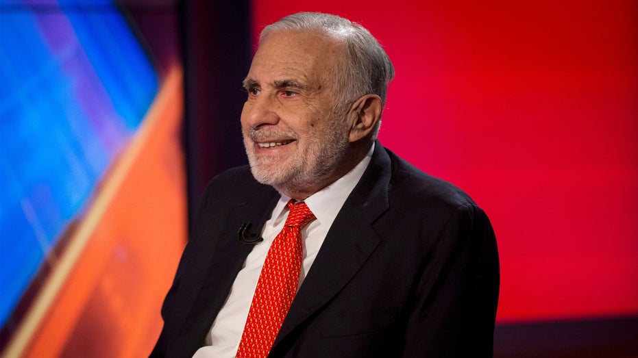 FILE PHOTO: Carl Icahn gives an interview on FOX Business Network's Neil Cavuto show in New York