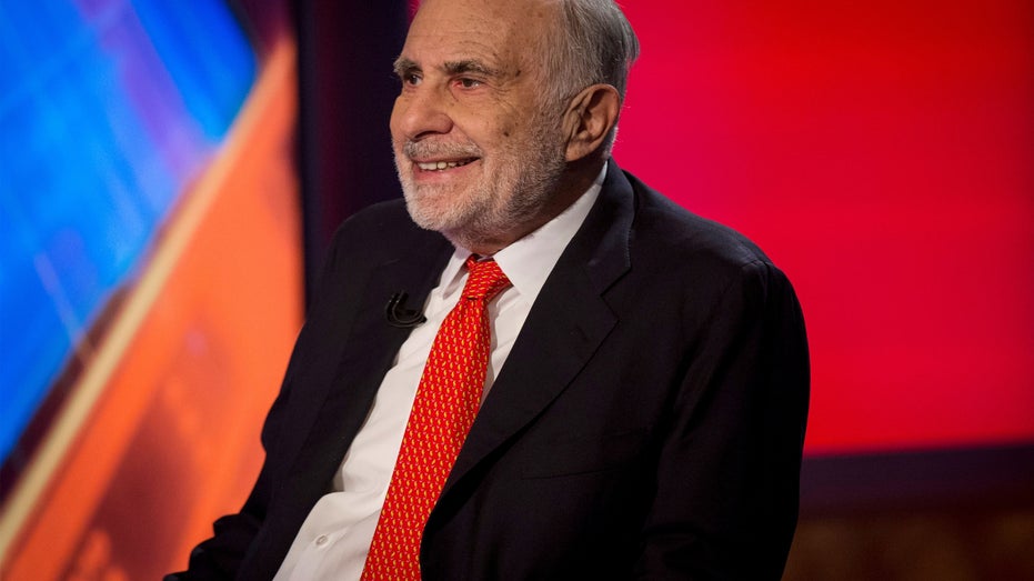 FILE PHOTO: Carl Icahn gives an interview on FOX Business Networks Neil Cavuto show in New York