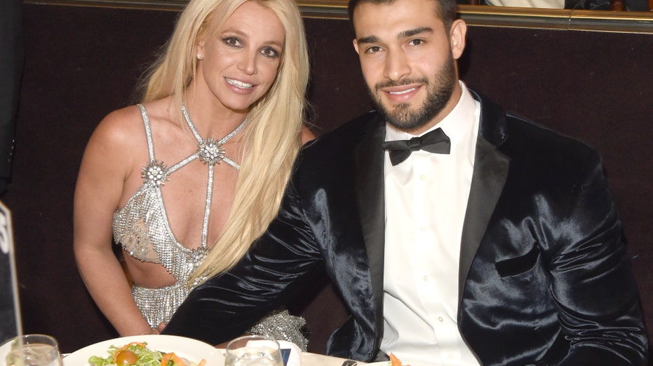 Britney Spears at GLAAD event with husband Sam Asghari