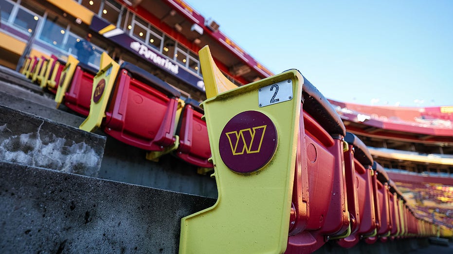 Stadium seats at FedEx Field