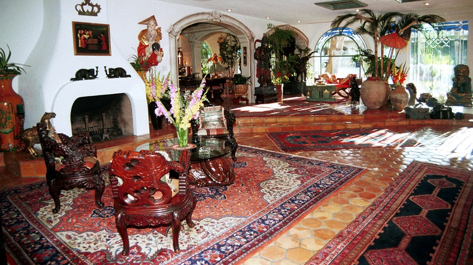 The inside of Jungle Palace