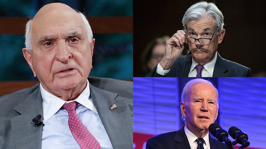 Split image of Langone, Biden, Powell