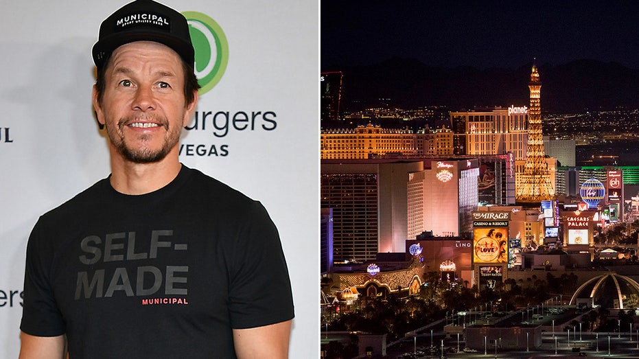 mark wahlberg/las vegas strip