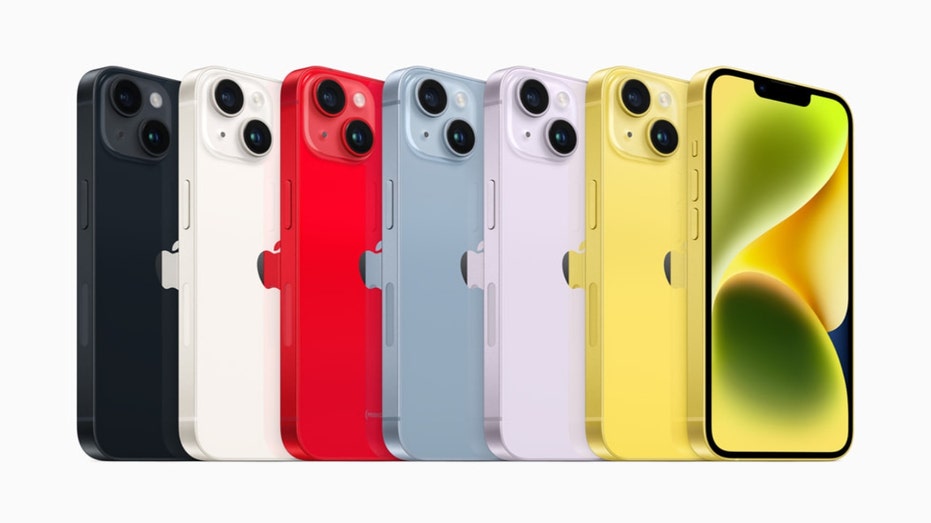 The iPhone 14 lineup's colors