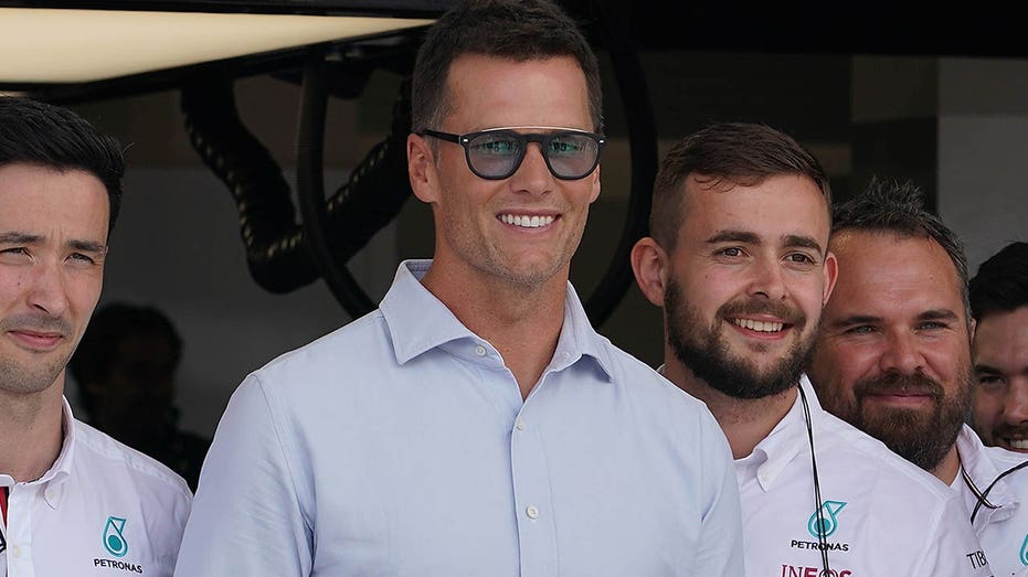 Tom Brady at the F1 Grand Prix in Miami