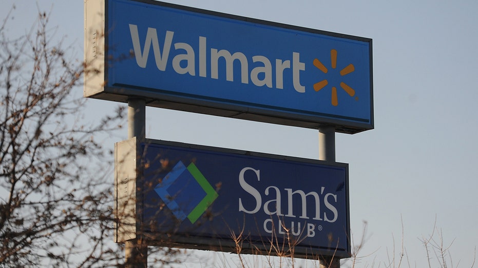 Walmart and Sam's Club signs
