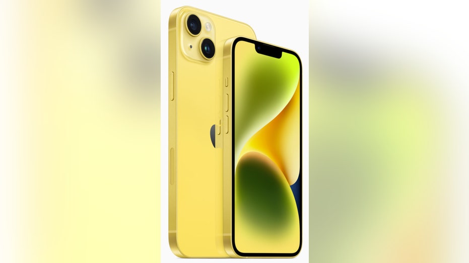 The yellow iPhone 14 lineup