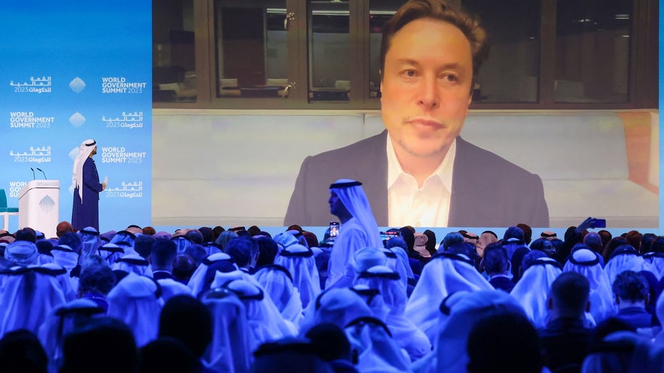 Elon Musk speaks at World Government Summit
