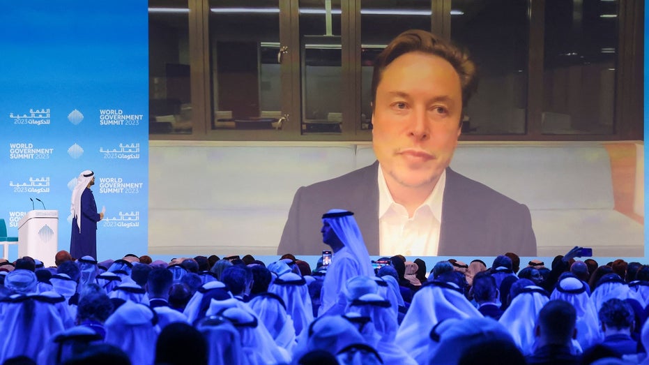 Elon Musk speaks at World Government Summit