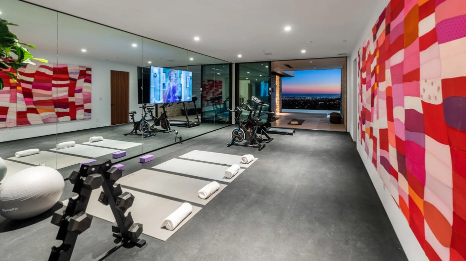 Indoor-outdoor gym