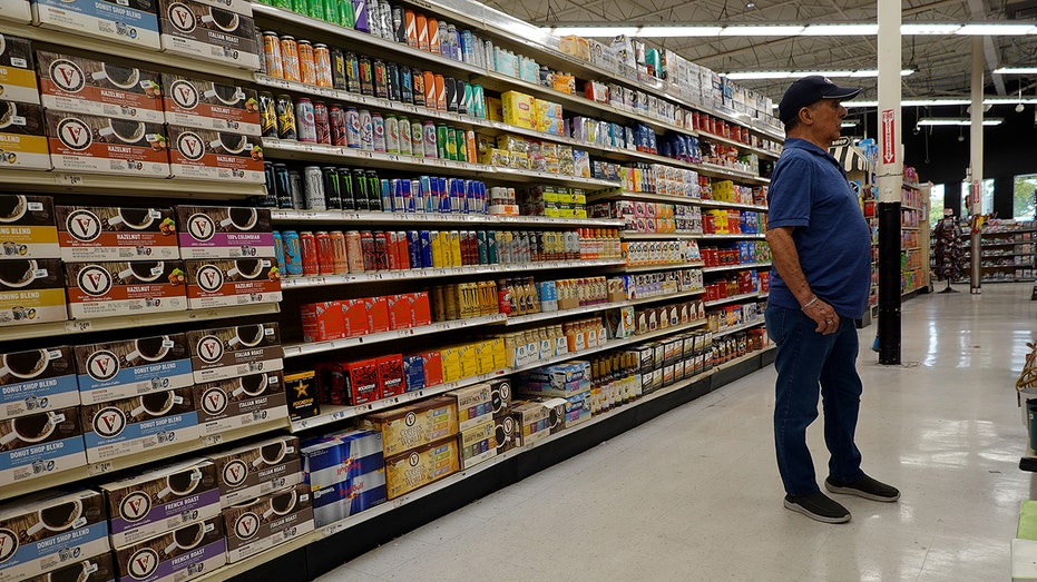 A man in a store