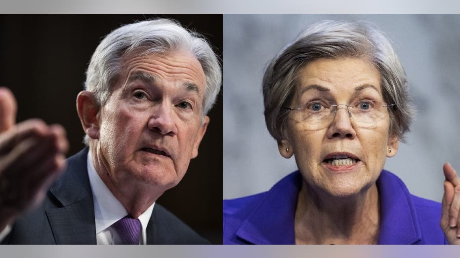 Jerome Powell, Elizabeth Warren