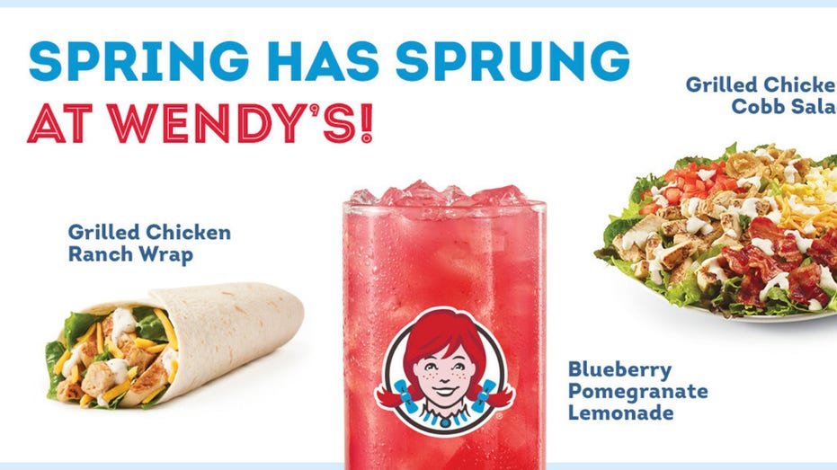 Wendy's introduces Grilled Chicken Ranch Wrap, Blueberry Pomegranate Lemonade, and Grilled Chicken Cobb Salad