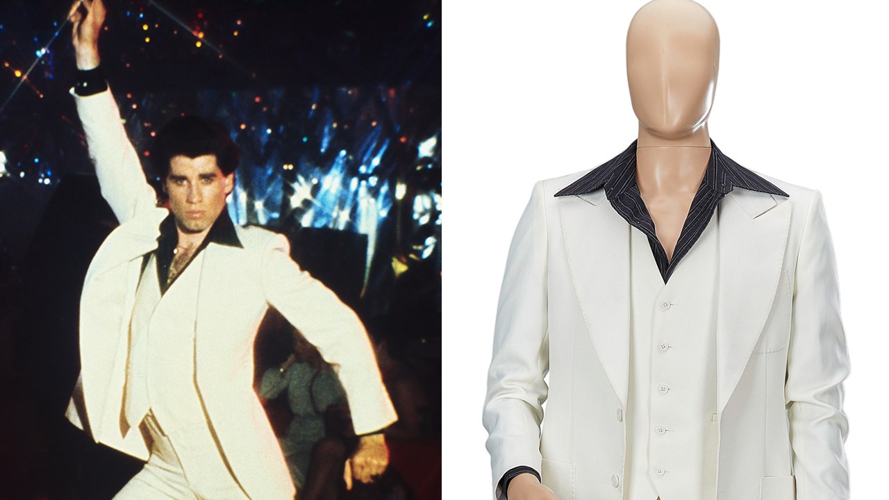 John travolta disco on sale outfit