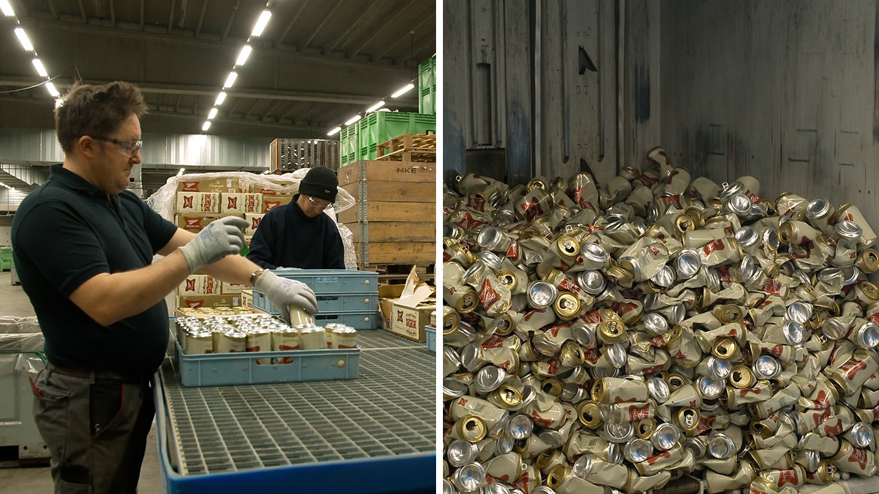 Miller High Life beer cans destroyed after slogan